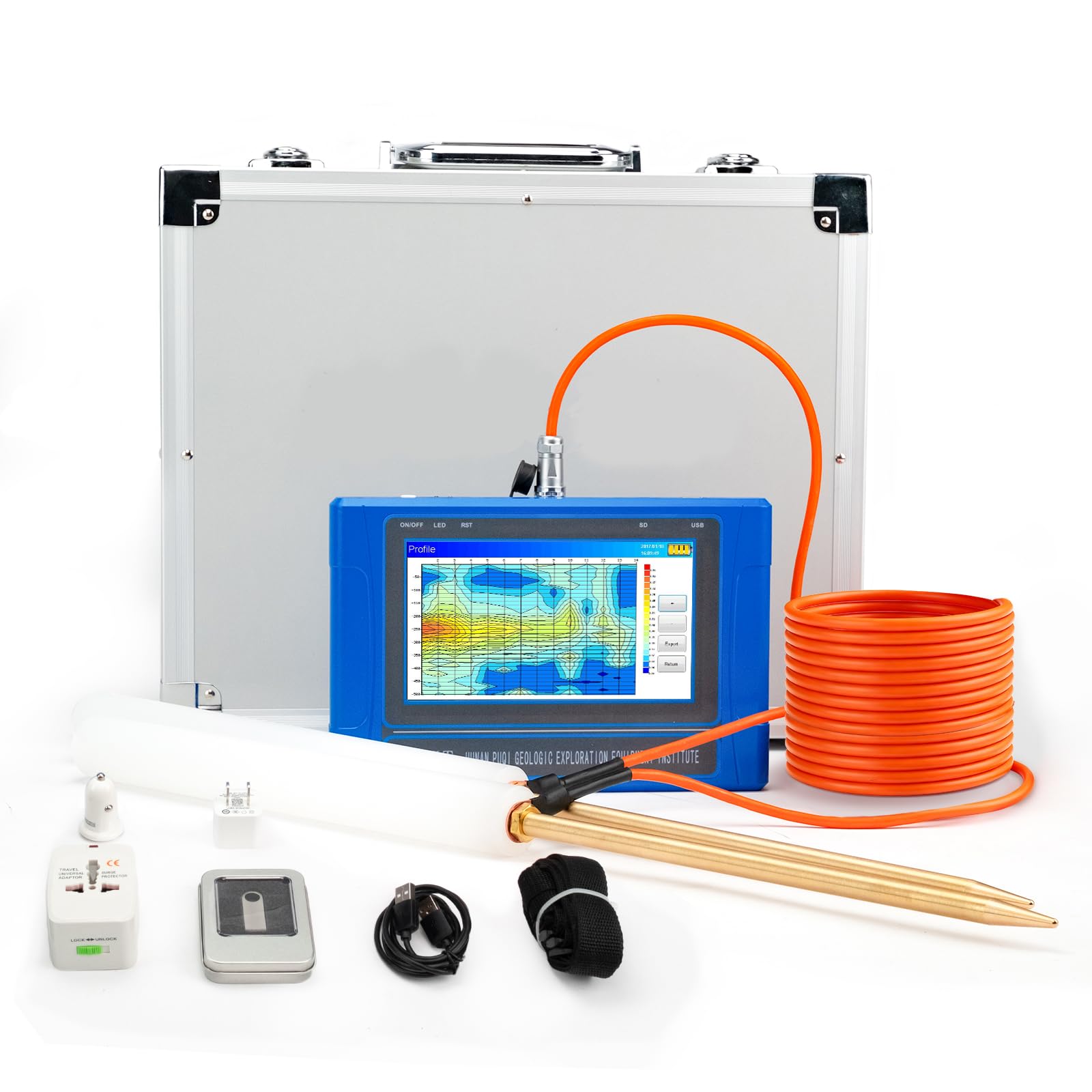 PQWT-TC500 Ground Water Detector 500M Depth Deep Water Detector